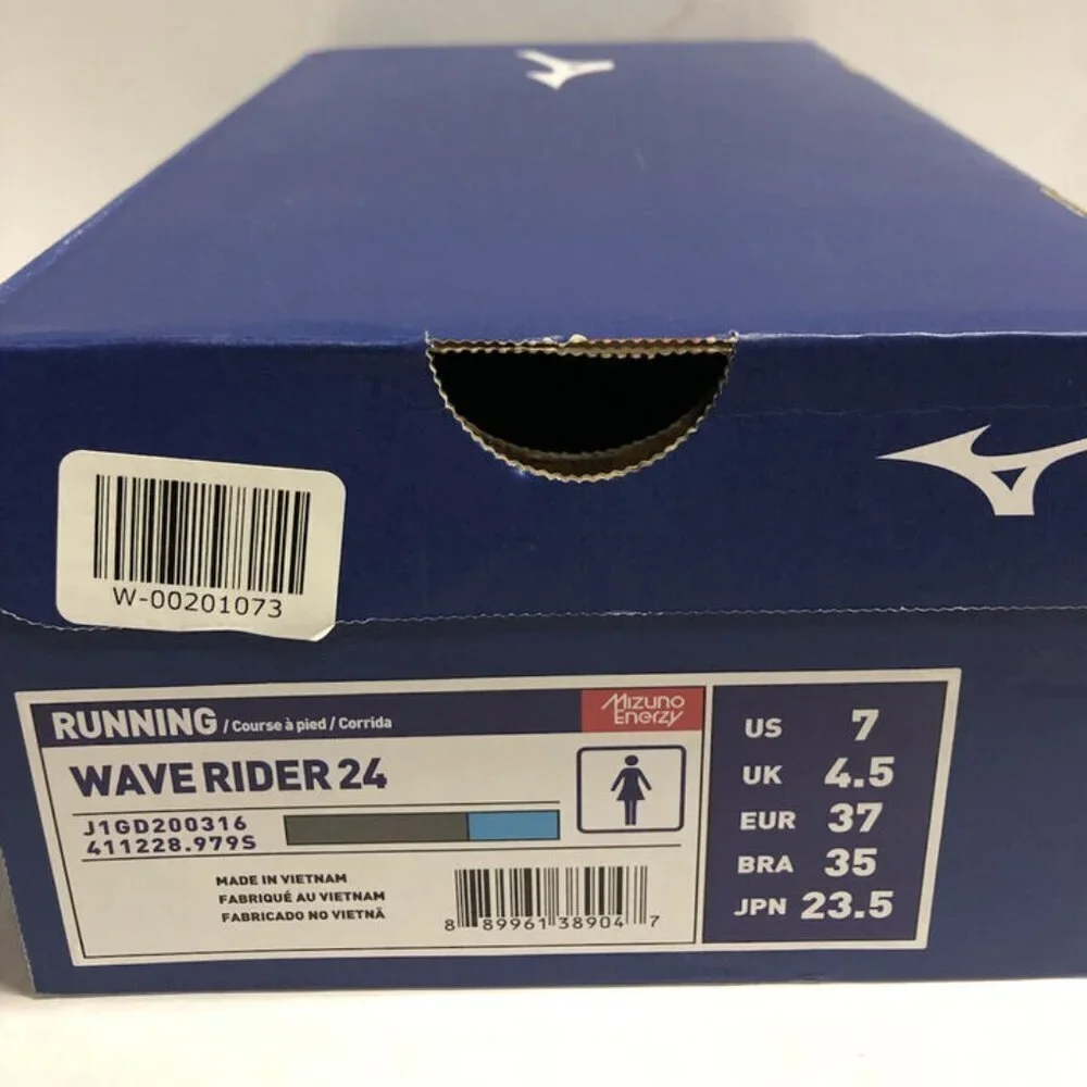 Mizuno Women’s Wave Rider 24 Running Shoes Size 7 M